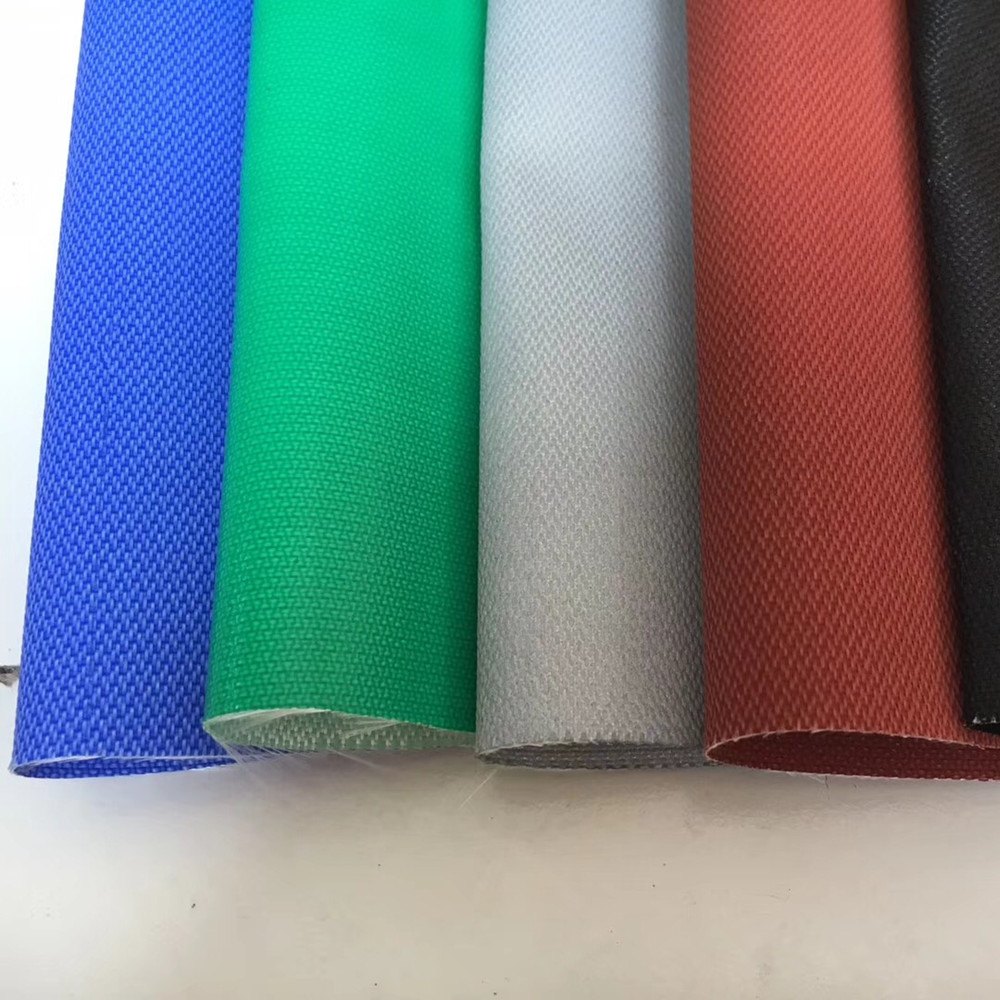 Silicone coated fiberglass fabric