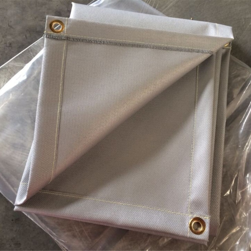 Silicone Coated Fiberglass Welding Blanket