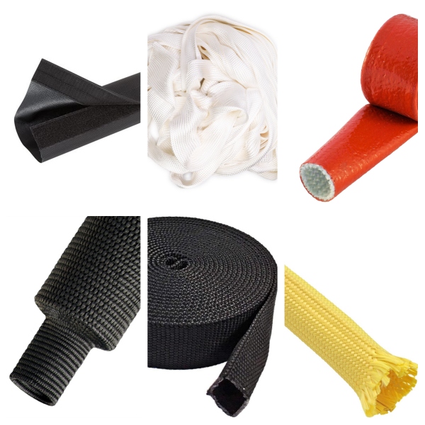 Silicone Fiberglass Fire Sleeve Silicone Fiberglass Fire Sleeve