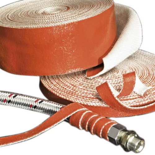 Principais aplicações industriais da fita de fibra de vidro revestida com silicone em isolamento térmico e proteção elétrica.