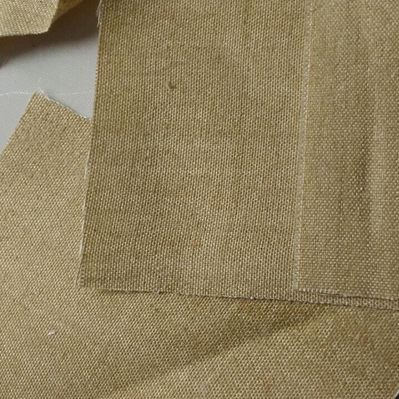 Para que é usado o pano de fibra de vidro revestido com vermiculita?
